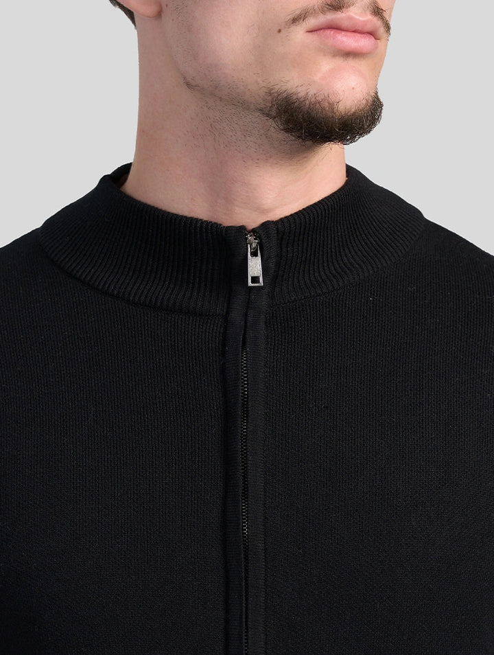Parma™ | Maglione Zip Apollo Nero