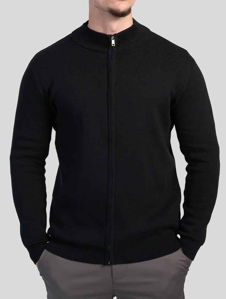Parma™ | Maglione Zip Apollo Nero