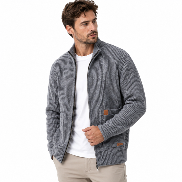 Lorenzo™ | Cardigan a coste