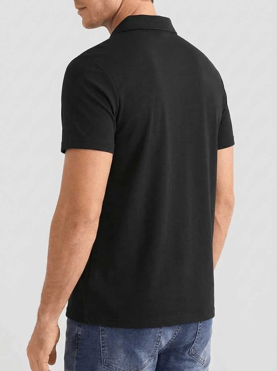 Cesare™ | Camicia Polo Dario - Nero