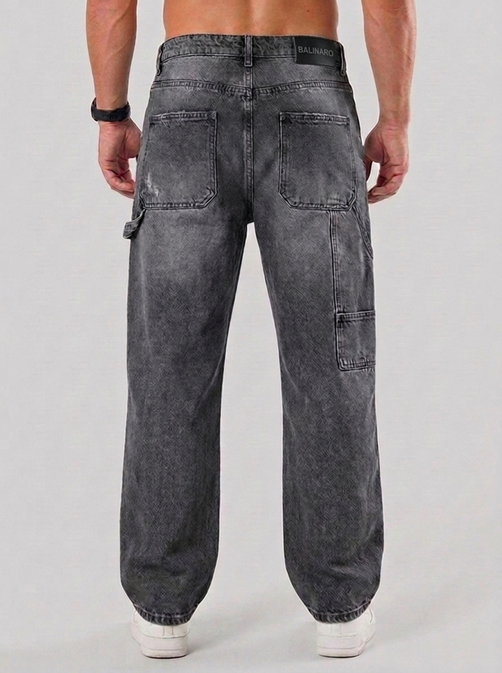 Fernando™ | Jeans Tadeo Carpenter - Grigio Lavato