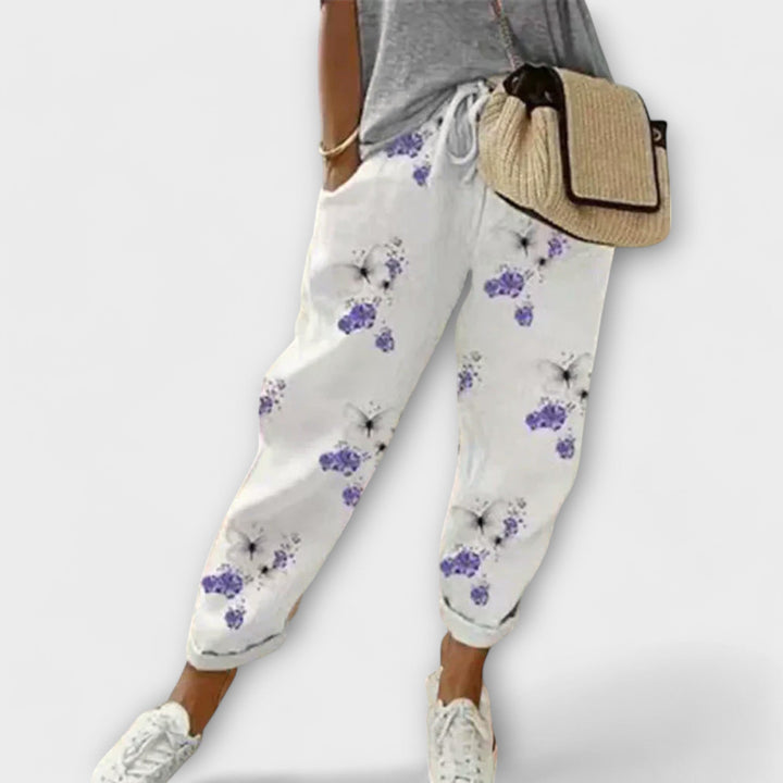Camilia™ | Pantaloni confortevoli in cotone e lino