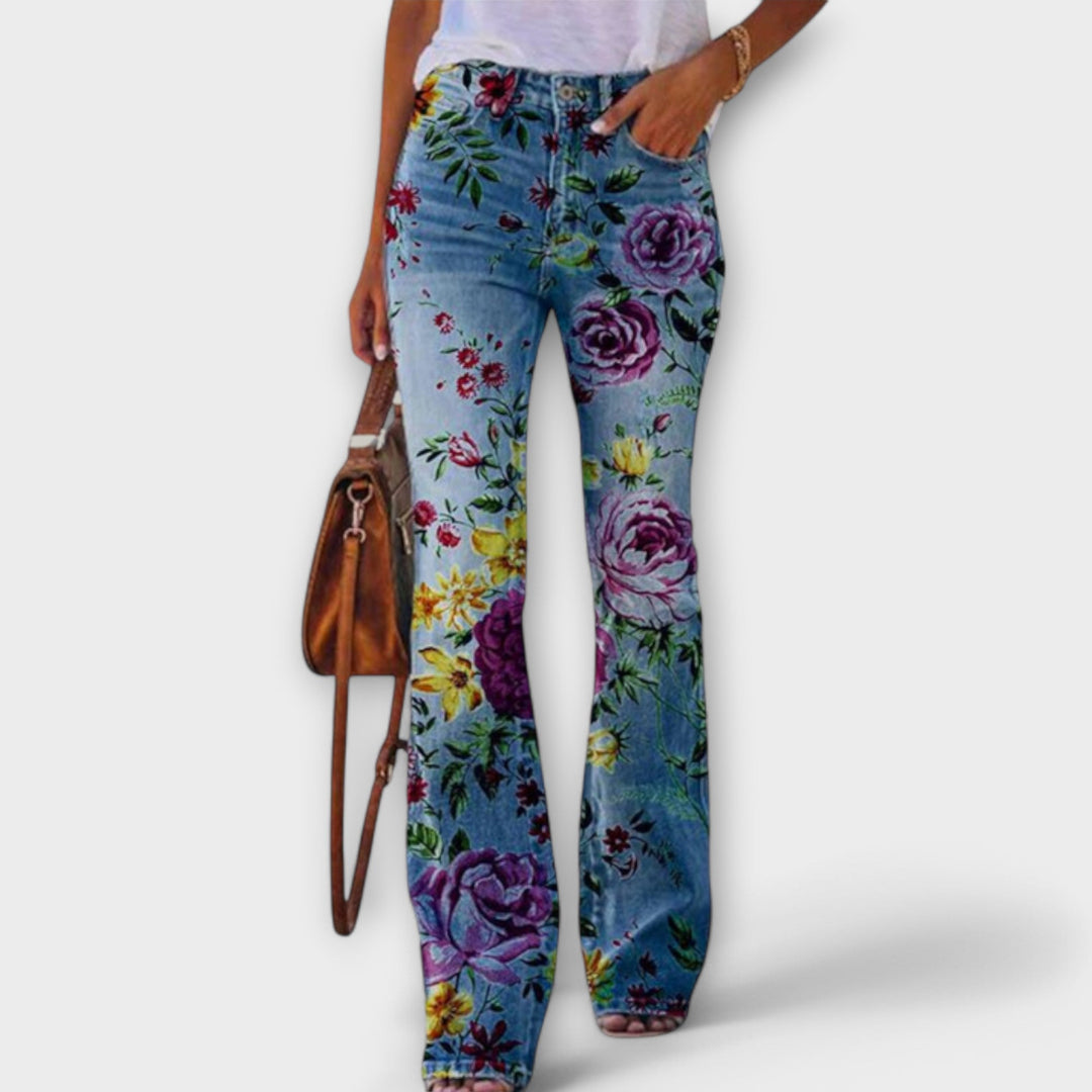 Simona™ | Tubo con fiori