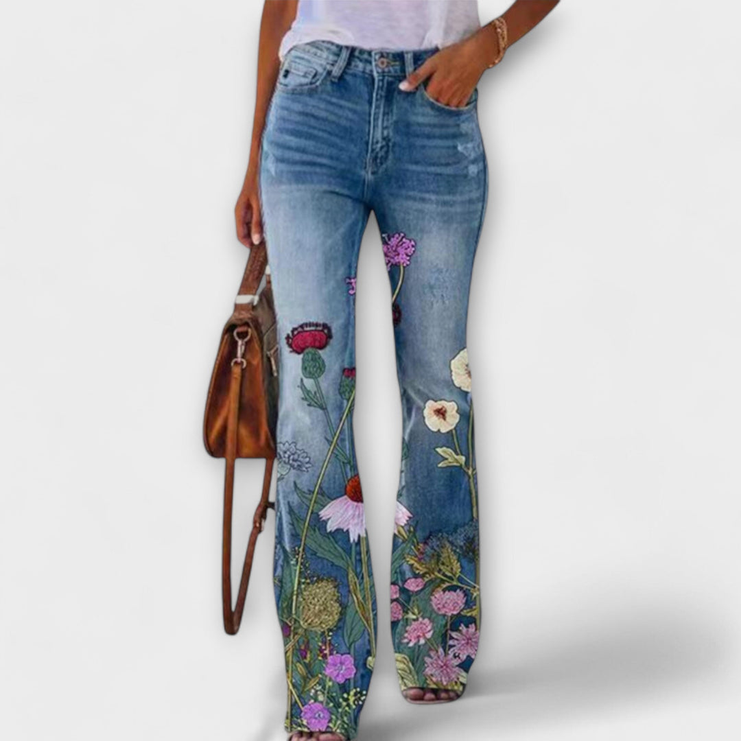 Ottavia™ | Pantaloni a Fiori
