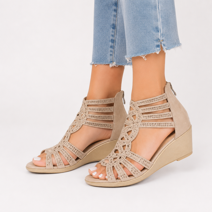 Mariella™ | Sandali con Zeppa