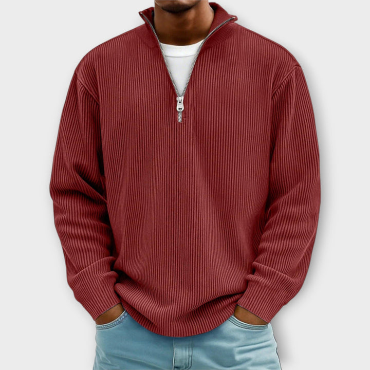 Lucca™ | Maglione moderno con cerniera