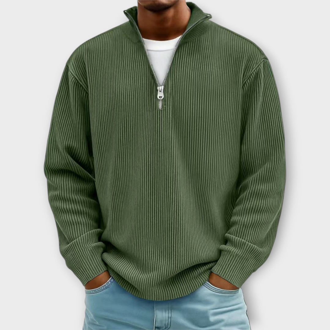 Lucca™ | Maglione moderno con cerniera