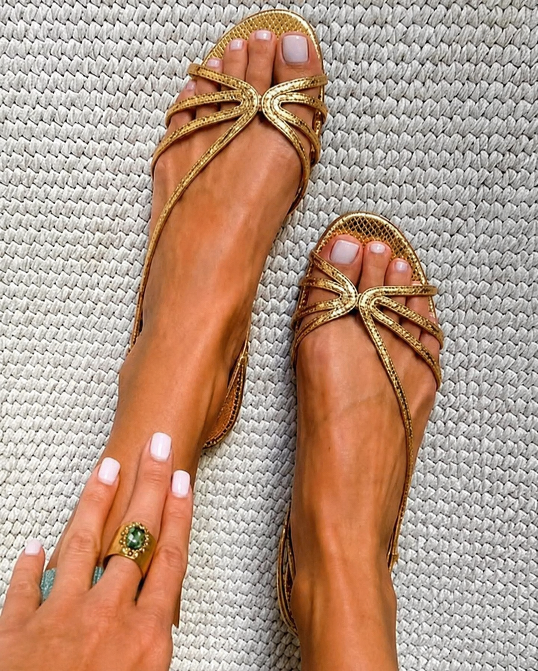 Tara™ | Sandali Dorati
