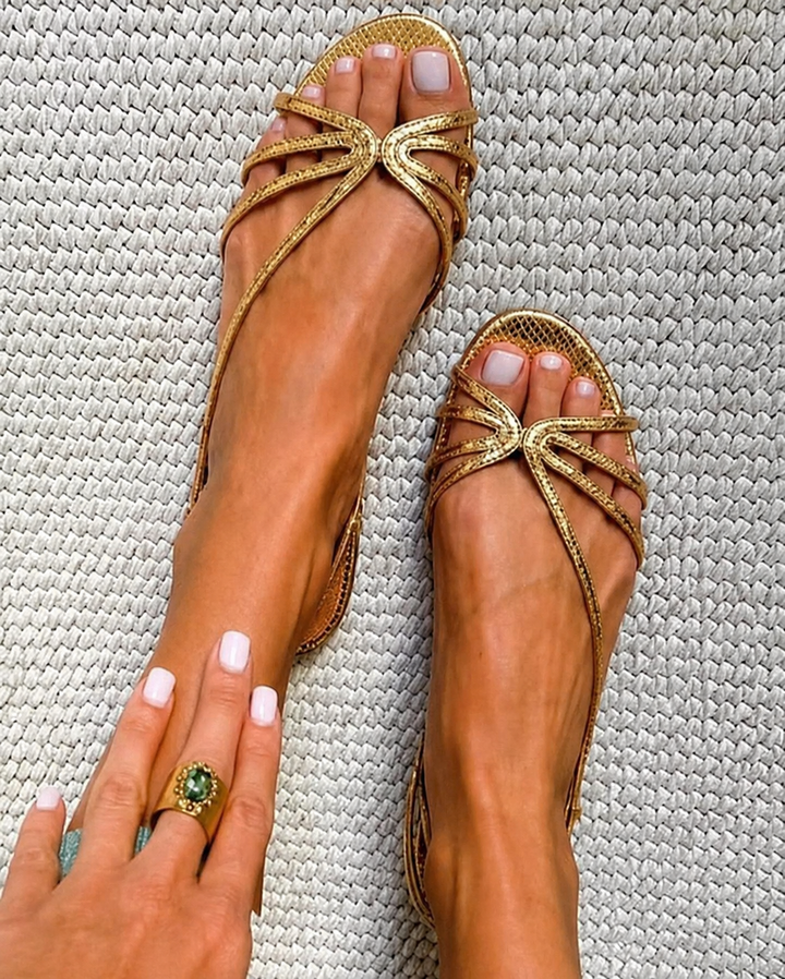 Tara™ | Sandali Dorati