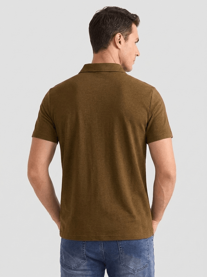 Carlo™ | Camicia Dario Polo - Marrone