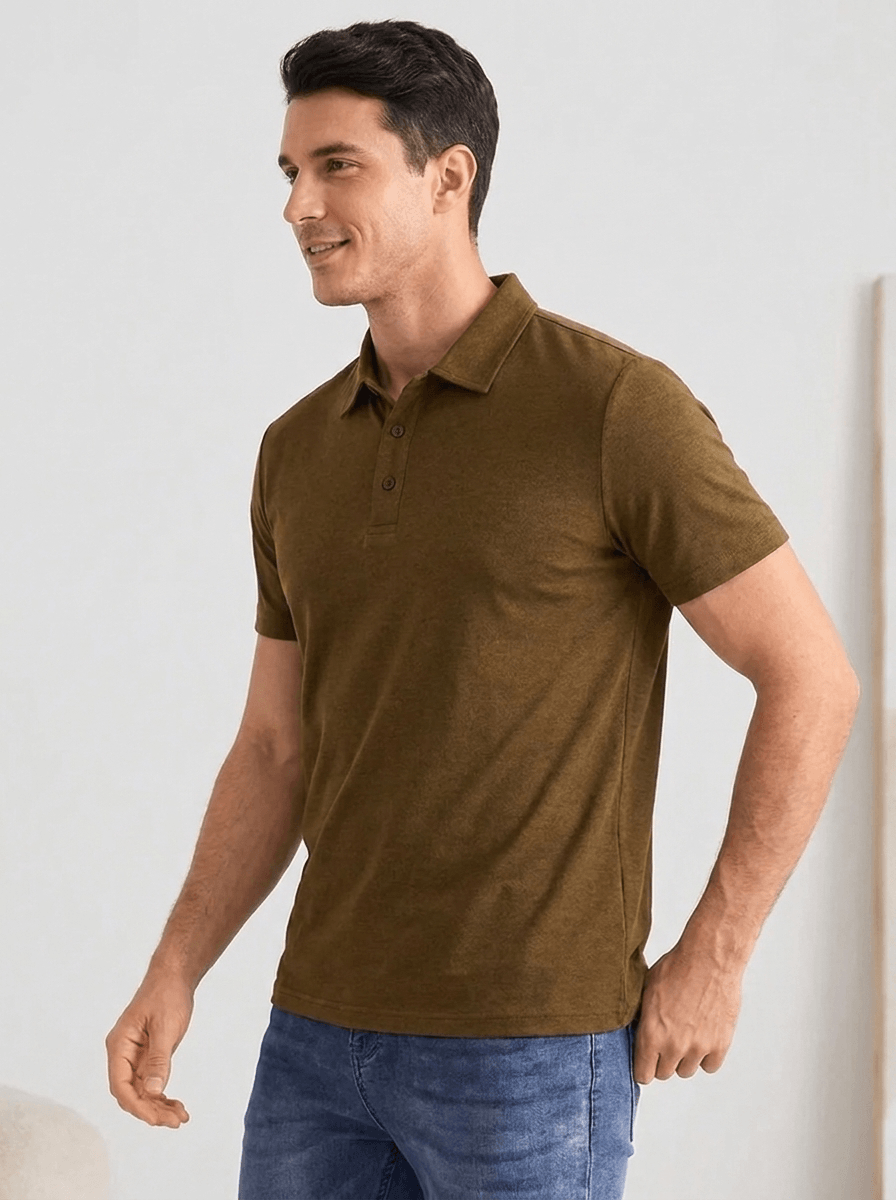 Carlo™ | Camicia Dario Polo - Marrone