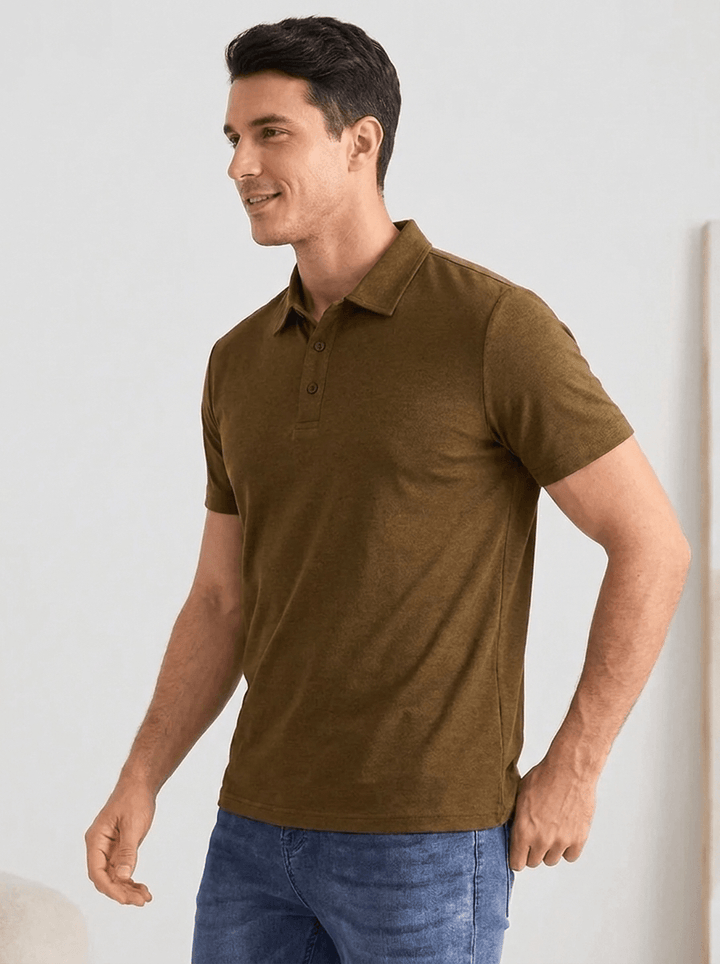 Carlo™ | Camicia Dario Polo - Marrone