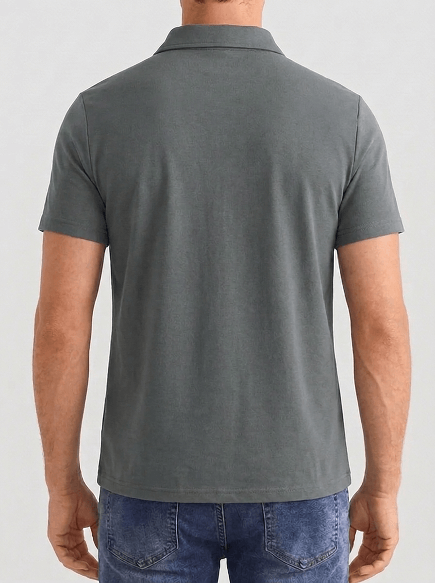 Claudio™ | Camicia Polo Dario - Grigia