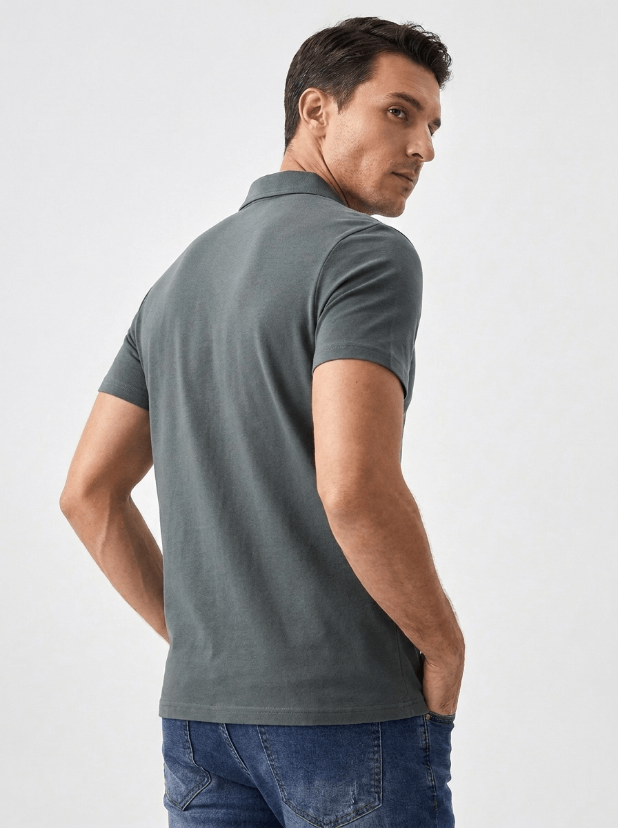 Claudio™ | Camicia Polo Dario - Grigia