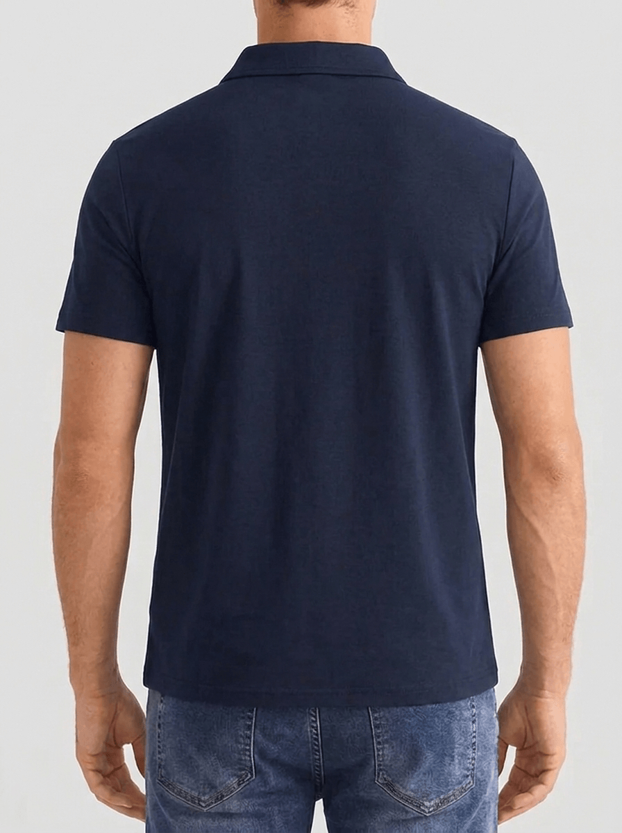 Battista™ | Camicia Dario Polo - Blu navy
