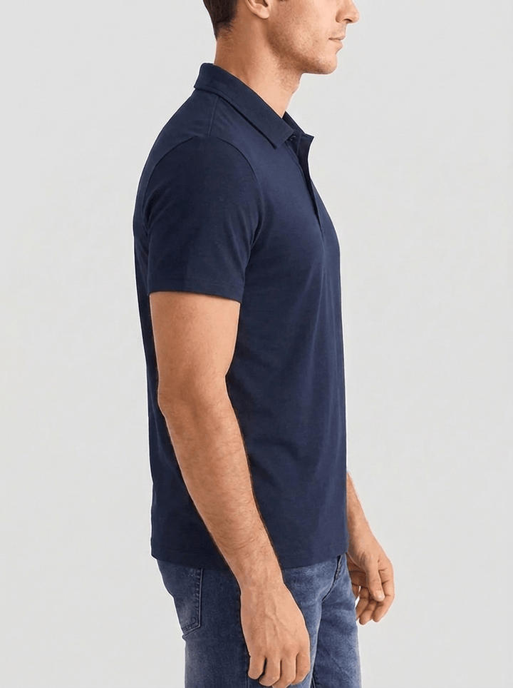 Battista™ | Camicia Dario Polo - Blu navy