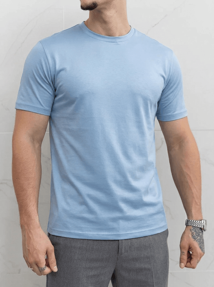 Ettore™ | T-Shirt Evano - Azzurro Chiaro