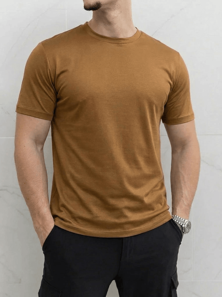 Elia™ | T-shirt Evano - Marrone