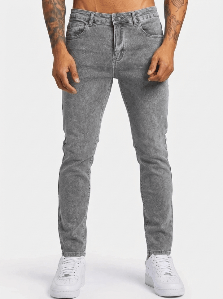 Francesco™ | Jeans Lendo Regular Stretch - Grigio Chiaro