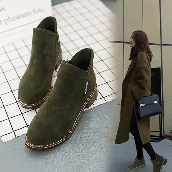 Ornella Rosa™ | Stivali Eleganti con Cerniera