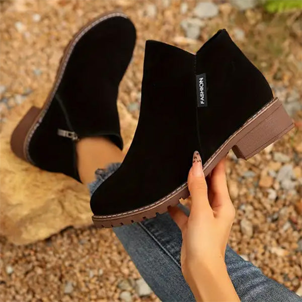 Ornella Rosa™ | Stivali Eleganti con Cerniera