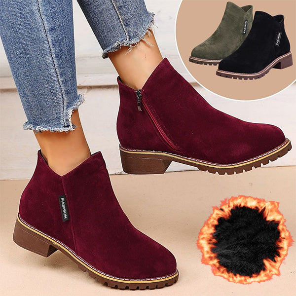 Ornella Rosa™ | Stivali Eleganti con Cerniera