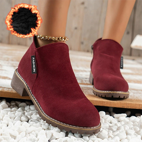Ornella Rosa™ | Stivali Eleganti con Cerniera