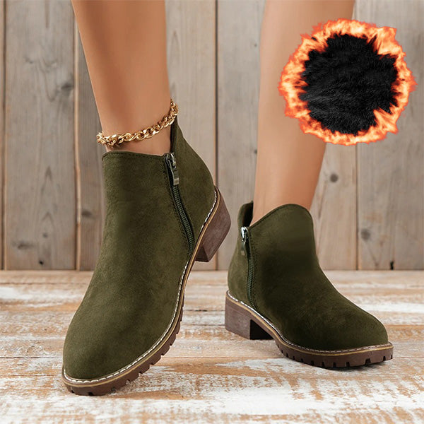 Ornella Rosa™ | Stivali Eleganti con Cerniera