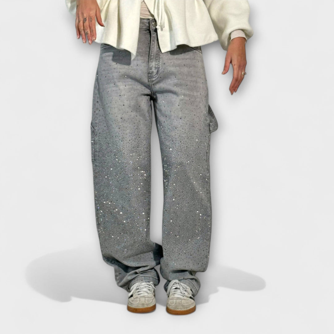 Livia™ |  Jeans in Denim Balloon Carpenter Style