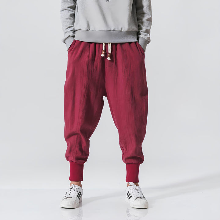 Leonardo™ | Pantaloni harem comodi in cotone