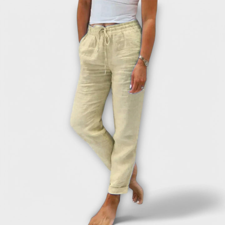 Annalisa™ | Pantaloni leggeri in lino
