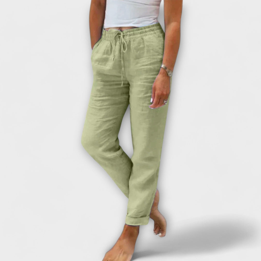 Annalisa™ | Pantaloni leggeri in lino