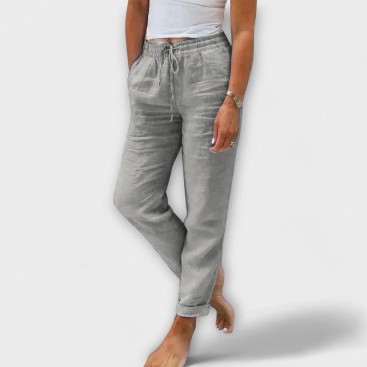 Annalisa™ | Pantaloni leggeri in lino