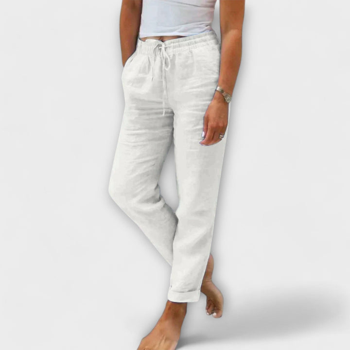 Annalisa™ | Pantaloni leggeri in lino