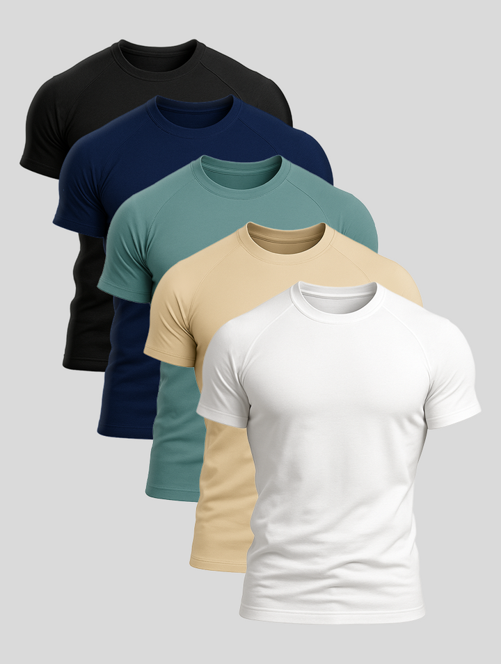 Confezione da 5 T-Shirt | Aleano