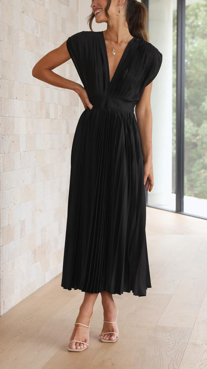 Lavinia™ | Abito plissé elegante