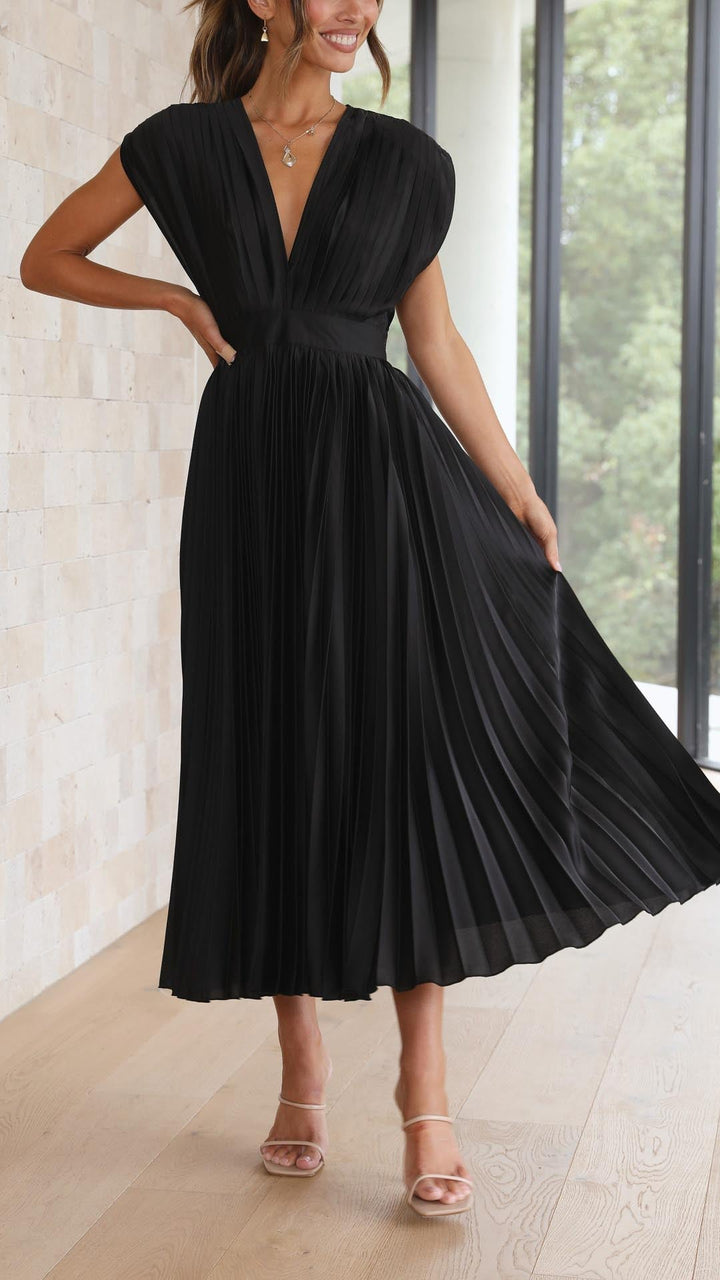 Lavinia™ | Abito plissé elegante
