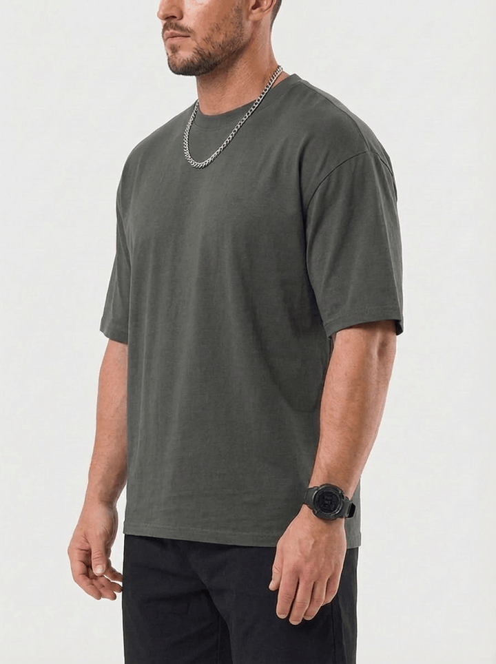 Costantino™ | T-shirt Oversize Trevo - Grigio