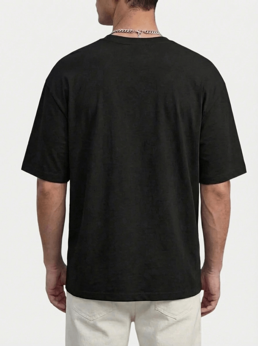 Ciro™ | T-shirt Oversize Trevo - Nero