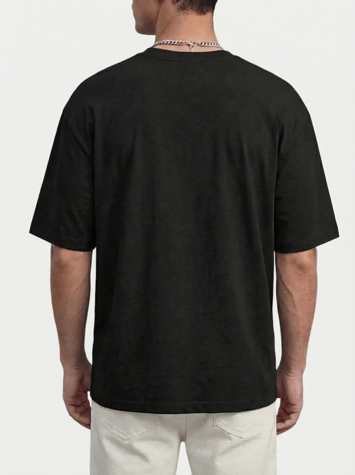 Ciro™ | T-shirt Oversize Trevo - Nero