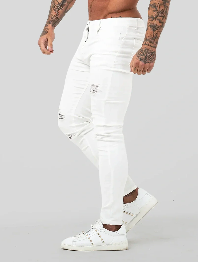 Michele™ | Jeans Strappati Vega - Bianco