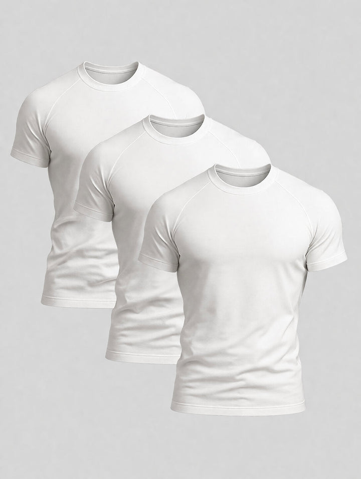 Confezione da 3 T-shirt Bianche | Aleano