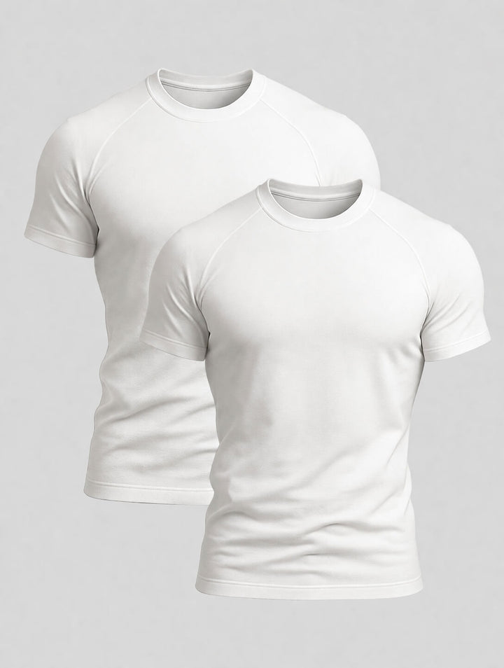 Confezione da 2 T-shirt Bianche | Aleano