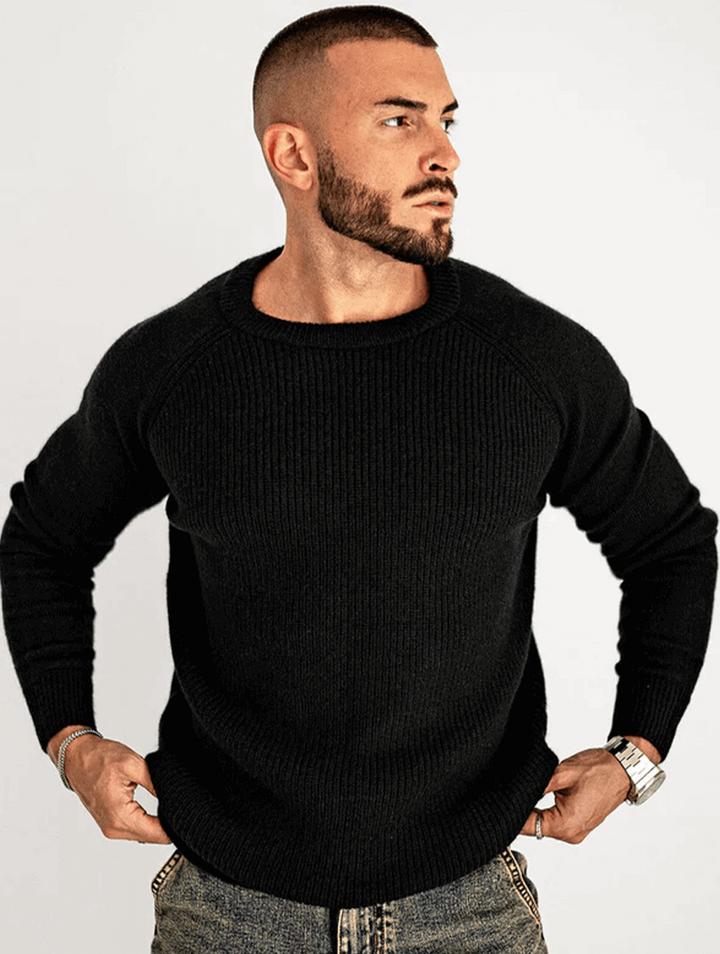 Bernardo™ | Maglione Lorenzo Crew - Nero