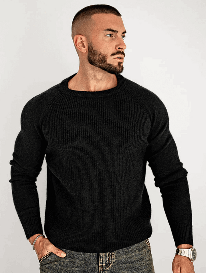 Bernardo™ | Maglione Lorenzo Crew - Nero