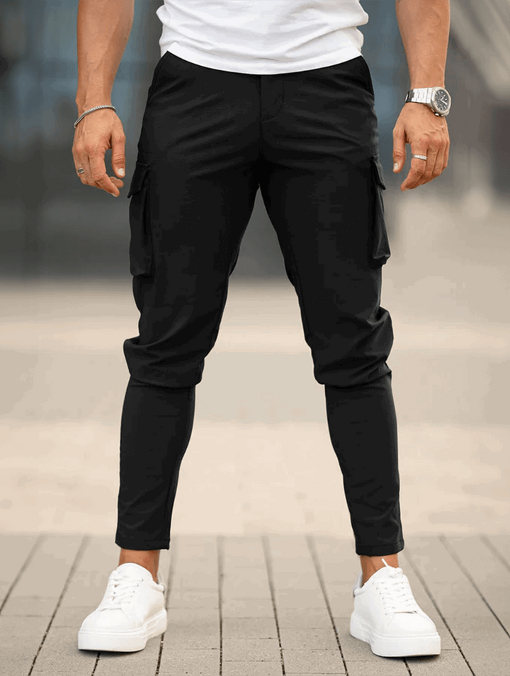 Leonardo™ | Pantaloni Cargo Franco - Nero