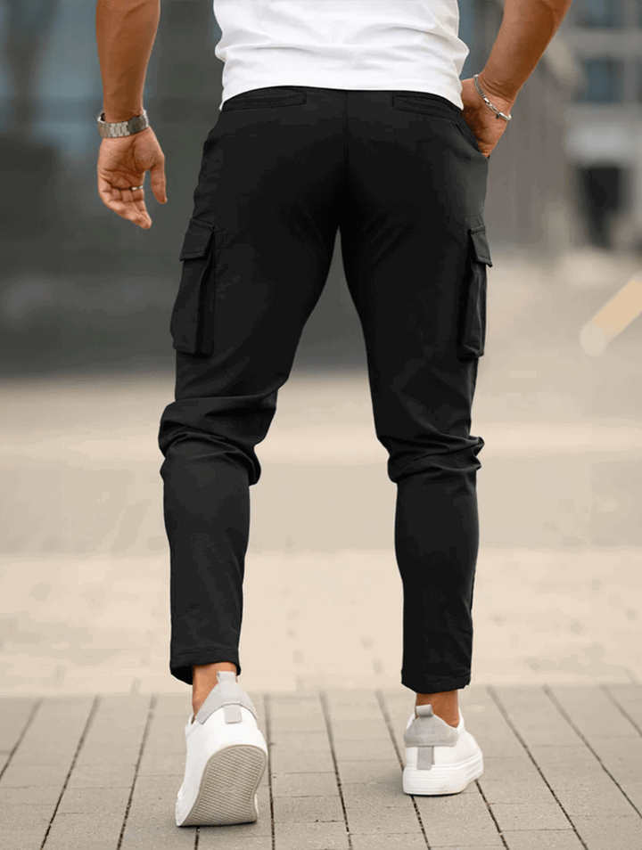 Leonardo™ | Pantaloni Cargo Franco - Nero
