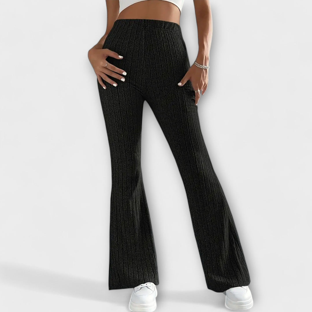 Filomena™ | Pantaloni svasati con struttura fine