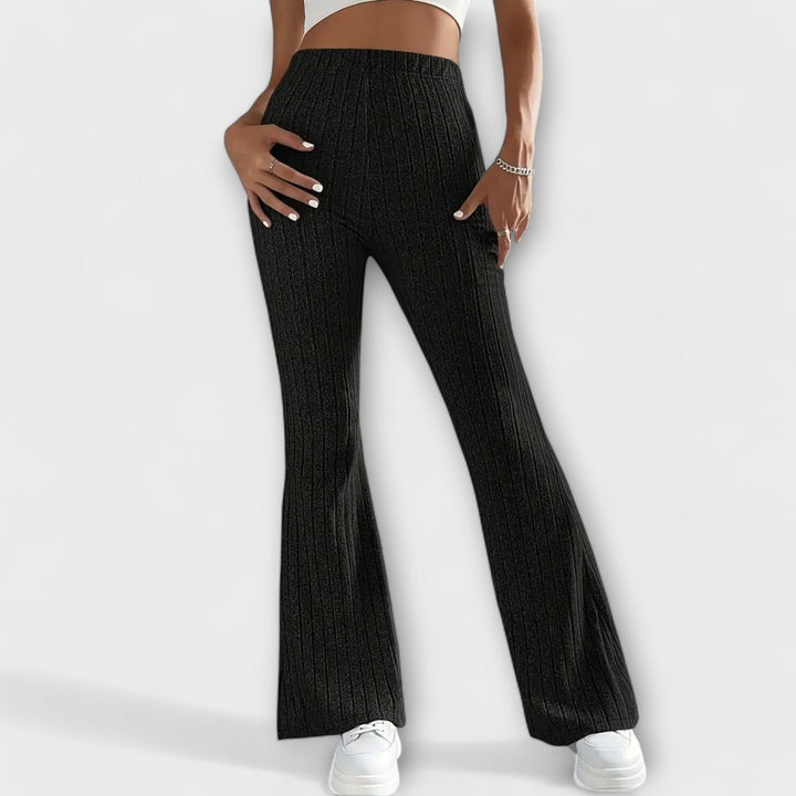 Filomena™ | Pantaloni svasati con struttura fine