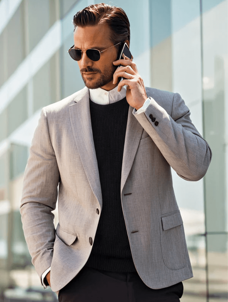 Bernardo™ | Maglione Lorenzo Crew - Nero